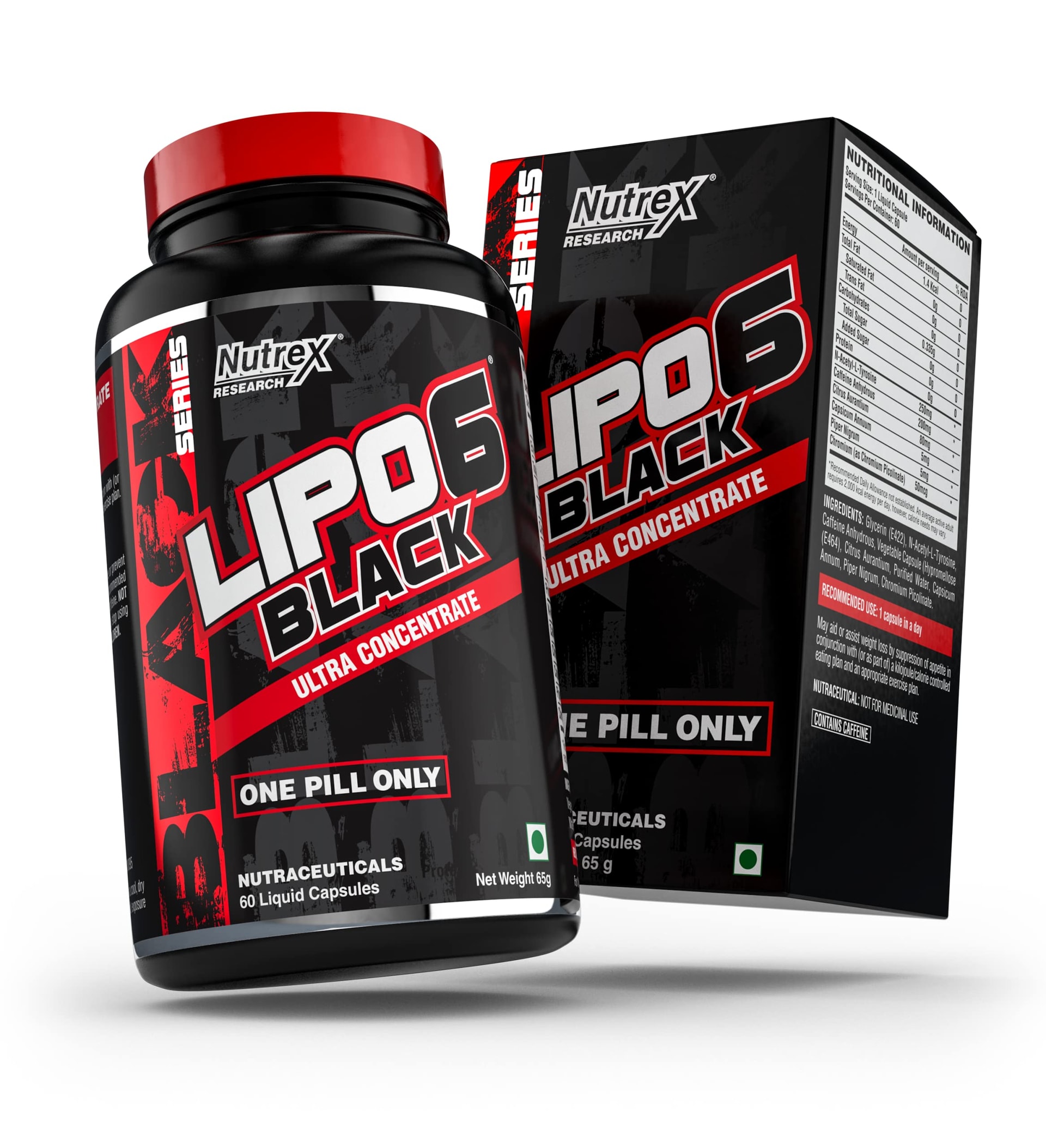 LIPO 6 BLACK 60 PASTILLAS