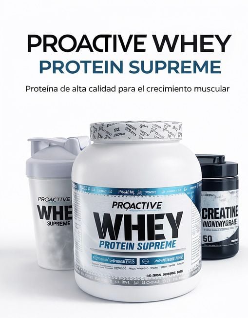 OFERTA WHEY PROACTIVE + CREATINA NUTREX 60 SERV