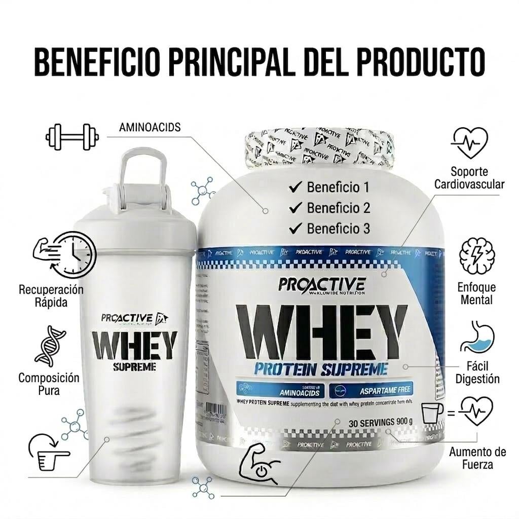 100 % WHEY PROACTIVE 2 LIBRAS 30 ser