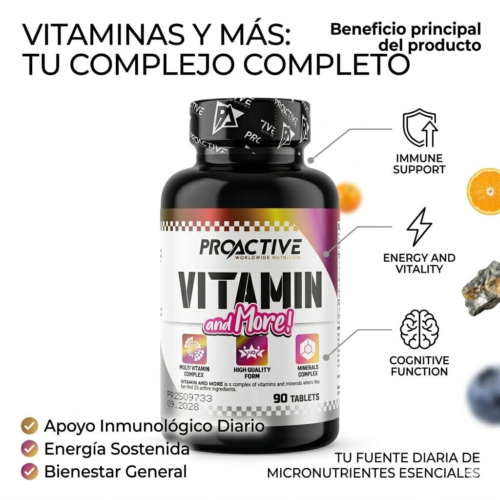 Multivitaminico PROACTIVE 90 PASTILLAS